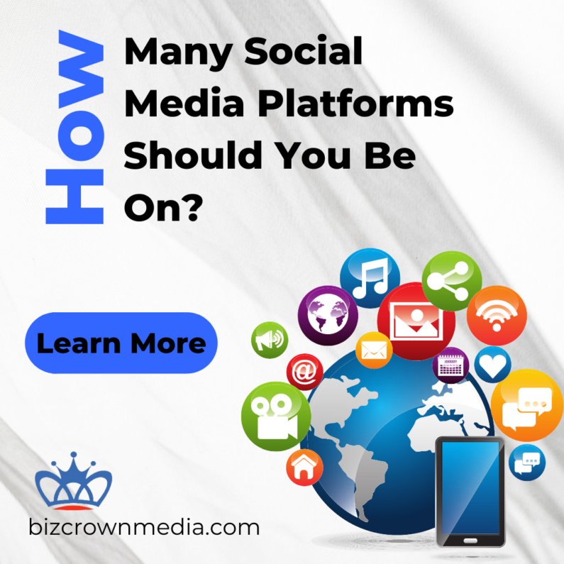 How many social media platforms