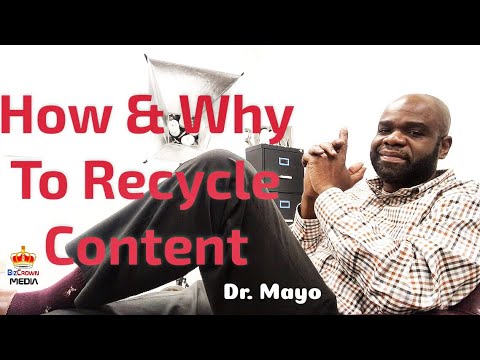 recycle content dr. mayo