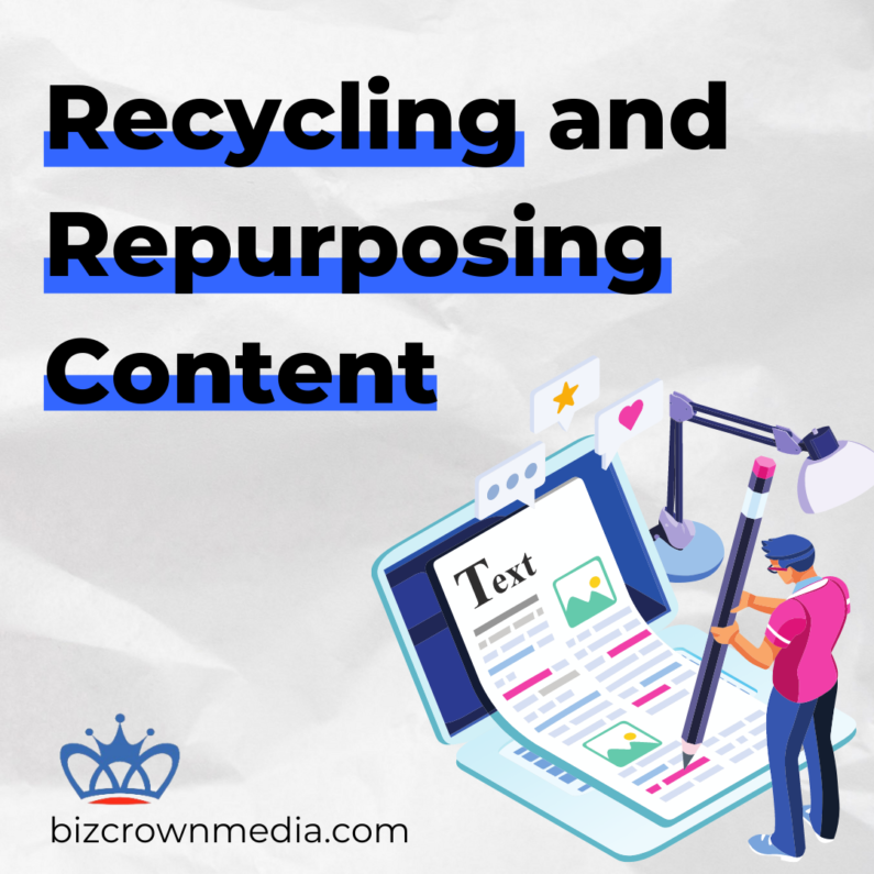recycling and repurposing content