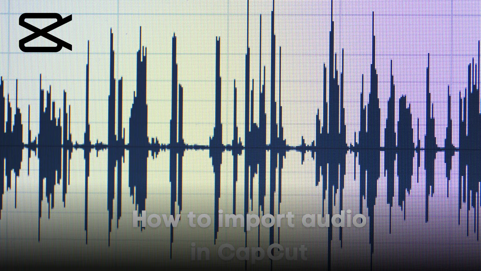 capcut can't import mp3