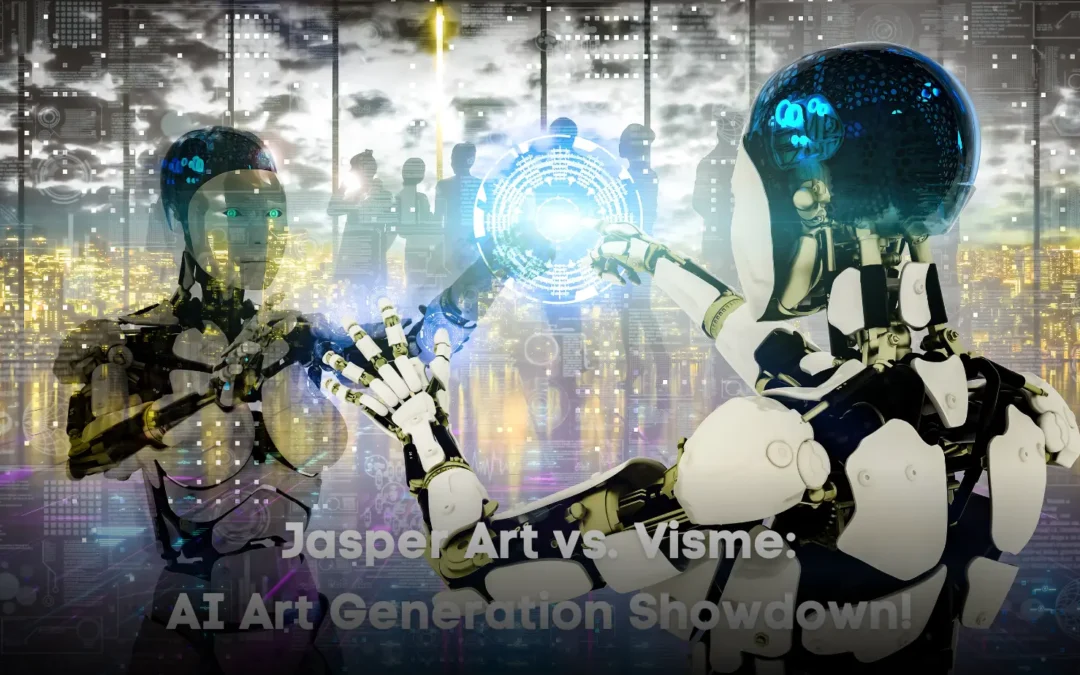 Jasper Art vs. Visme: AI Art Generation Showdown!