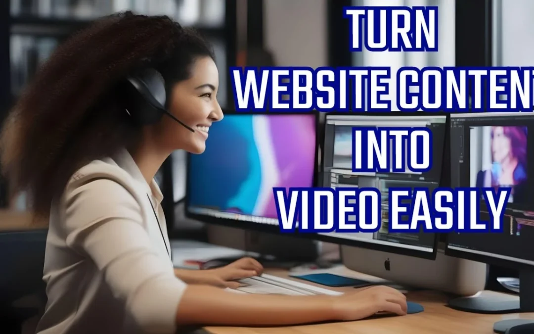 How to Turn Article into Video Using AI EASILY – Video