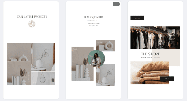 Luxury Aesthetic Neutral Tone Instagram Story Template - Image 4