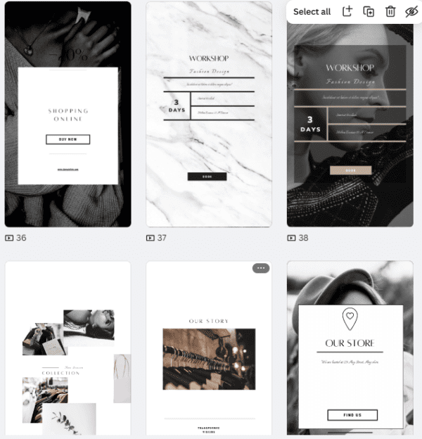 Luxury Aesthetic Neutral Tone Instagram Story Template - Image 3