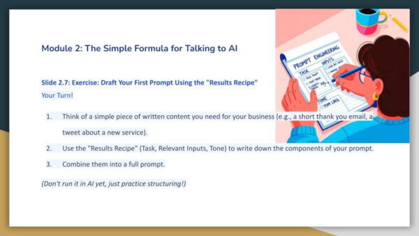 ai writing course